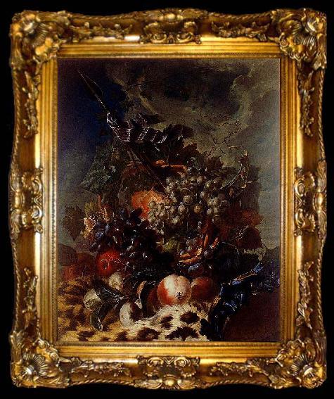 framed  Luis Paret y alcazar Still-Life with Fruit, ta009-2
